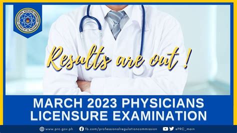 physician licensure exam october 2023 result|PRC to release October 2023 Physicians Licensure Exam results.